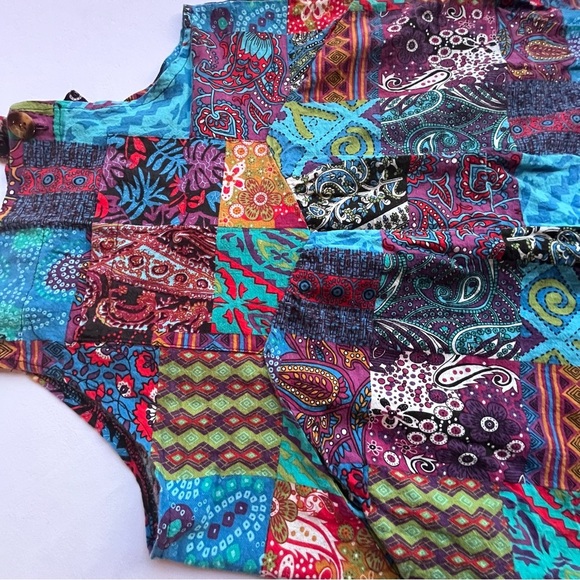 Colorful Patchwork Pants - Picture 8 of 10